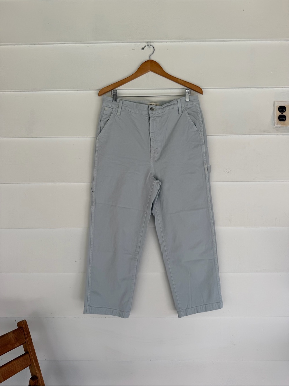 Madewell Light Blue Cargo Pant